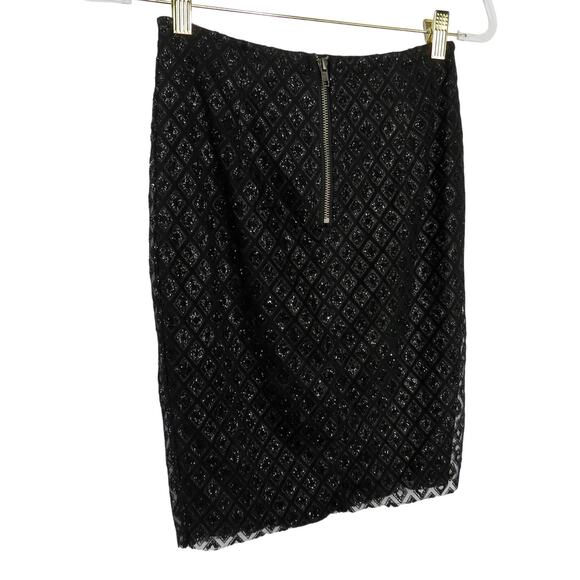 UO  Babyboo Black Sparkly Sexy Two Piece Set Tank & Mini Skirt Small - Picture 7 of 8